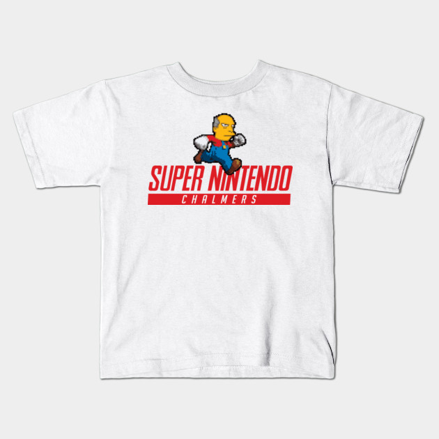 super nintendo chalmers t shirt